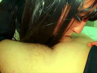 that horny mother-in-law with huge ass tricks stepson into anal fuck and swallow