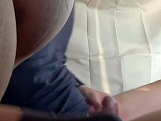 Married JAPANESE SLENDER BRIDE Car Sex EARLY MORNING Holiday