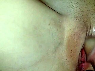 My wet puffy pussy throbs as Vegas stripper strips and fucks.