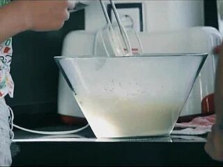 wanna watch these european brunettes finger lick pussies in hot kitchen lesbian action?