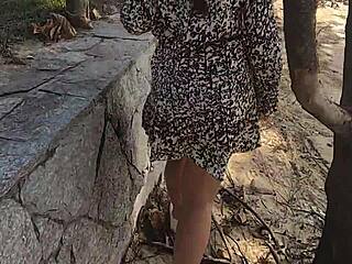 😈 naughty beach flash! usa african babe spreads pussy outdoors in tiny thong bikini exhibitionism