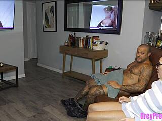 stepbrother convinces tattoo milf wife it's no virginity loss riding his cock cowgirling missionary taboo