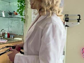 i can't stop pounding my buddy's sexy doctor milf wife doggystyle her big fake tits bounce wild