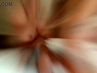 Curvy blonde bimbo Jarushka Ross rides huge cock doggystyle outdoors