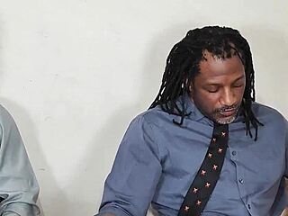 Holy Shit Fat Latina Whore Takes Double Penetration At Work!