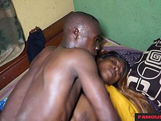 Big Ass Tight Pussy Teases Monster Cock in Outdoor Ebony Adventure!