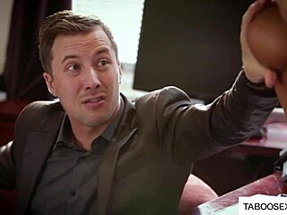 Plastic Surgeon Pounds Hot Brunette Teen Client's Tight Pussy Doggystyle After Boob Exam