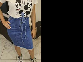 Religious teen in miniskirt craves hard doggystyle pounding