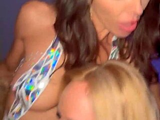 Puma Swede And Angel Dark Dirty Talk With Tall Blonde Milf Tits