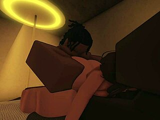 i showed up for quick banging but he called his friend for blacked roblox gangbang fun