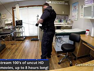 stefania mafra endures latex-clad nurse's humiliating hospital interrogation in tattooed glory