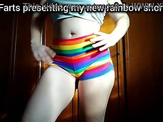 January Romanian mistress fart fetish ass worship compilation close-up big natural tits shaking