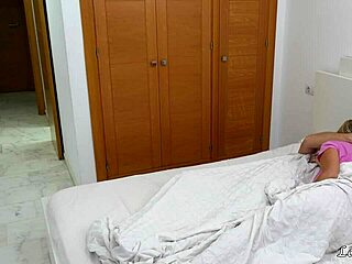 Wife's Friend Sneaks In Early Morning To Peek At Our Bedroom Secrets