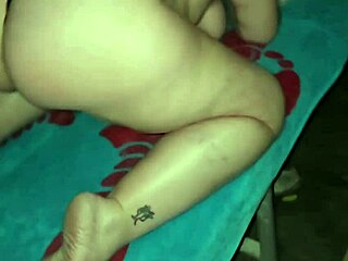 Preggo Milf Spreads Pussy and Ass Outdoors!