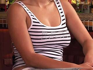 how much cum can this bitch swallow after rough dp?