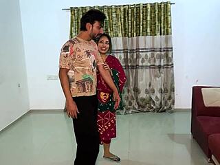 Maid Girlfriend Brings Boyfriend For Bisexual Big Tits Ass Threesome