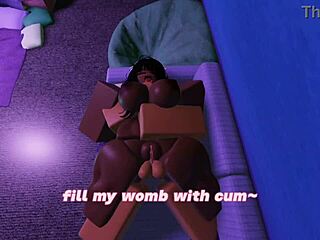 my ebony slut partner begs for punishment on her big ass pov