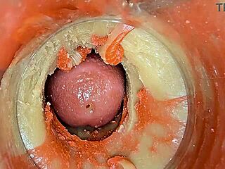 Watch Huge Cock Creampie Tight Oiled Pussy Up Close in Juicy ASMR 4K