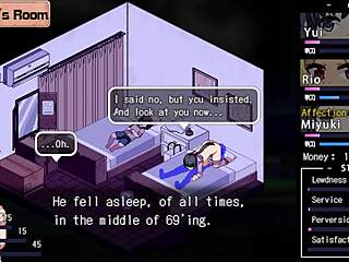 miyuki 2 plays horny voyeur game with big ass milf