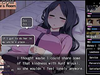 miyuki 2 plays horny voyeur game with big ass milf