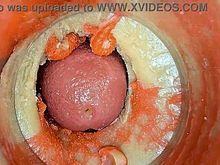 Watch Huge Cock Creampie Tight Oiled Pussy Up Close in Juicy ASMR 4K