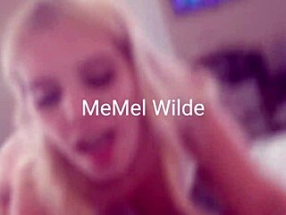 Blonde Cutie Deepthroats BIG BLACK COCK in Interracial POV Lover Session