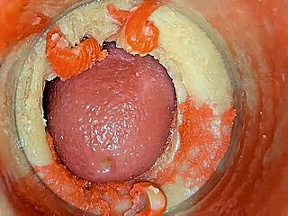 Watch Huge Cock Creampie Tight Oiled Pussy Up Close in Juicy ASMR 4K