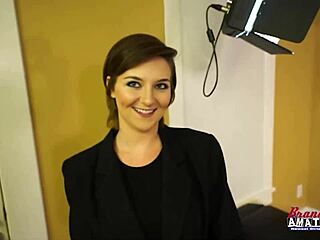 Petite Brunette Kylie Sucks Cock Deep Then Takes Pussy Pounding Hard