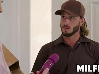 hot milf stepmom brandi love cums hard on monster cock doggystyle