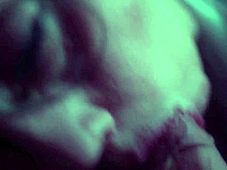 her beautiful lips wrapped tight around his throbbing cock