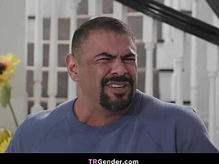 transsexual nurse in uniform, fucking patient with huge cock and big tits got your tgurl feet tingling?!