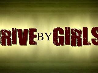 Huge tits Krystal Swift takes public gangbang orgy cocks in car doggystyle blowjobs