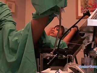dr tampa tests eliza sheilds as new guinea pig backstage