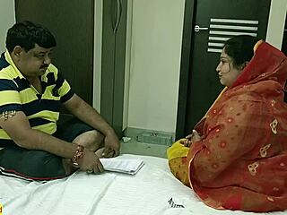 middle aged husband shares creampie wife in hot threesome