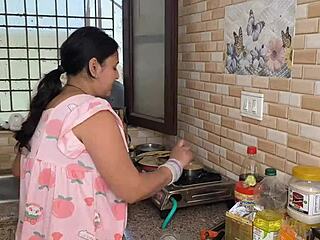 dehradun beauty kitchen romance turns hardcore bed banging