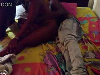 Sharing Girlfriend's Tight Pussy with Buddy in Wild Interracial 3some Blowjob and Muff Diving Frenzy