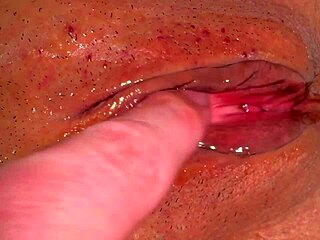 japanese milf wife wet shaved pussy close-up 356 days post virginity loss amateur homemade licking fun