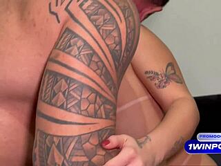 sexy latina redhead girlfriend gets horny flashes natural tits and rides anal plug