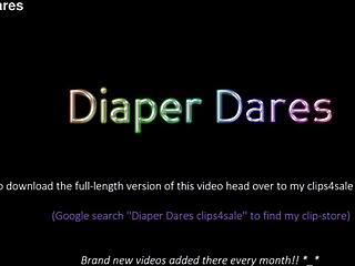 Jessica Morgan dares pub outing in pampers nappy! Who's watching?