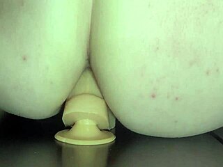 half-sister craves cock so takes thick dildo in her pretty pussy
