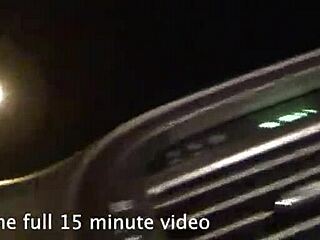 hot redhead angel strips naked in car before bars—what happens next?!