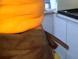 Sograh Caught Naked Cooking! Desperate For Hard Cock In Kitchen Workout Lingerie Taboo