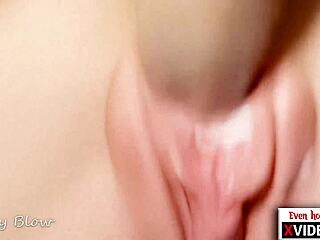 Imagine pov closeup as stranger creampies my wet pussy while you watch below