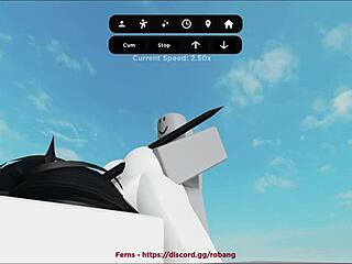 emo slut with big ass and tits pounded hard in roblox condo