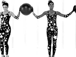 ariana grande's cute tongue focus mesmerizes