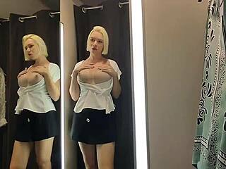 come try these sexy transparent outfits on with me fitting room