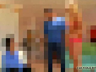 Wife Gets Pounded by Stranger Cuckold Watches BDSM