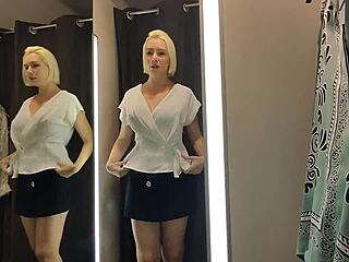 come try these sexy transparent outfits on with me fitting room