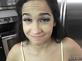 Husband films petite 18 year old wife devirginized on birthday