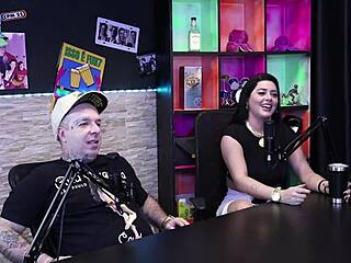 monica lima drops to her knees on bruna carlos right in front of the cuckold husband watching his wife cheat